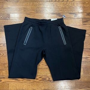 Men's Old Navy Black Jogger Pants with Zipper Pockets